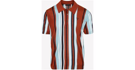 prada striped polo shirt red|prada long sleeve t shirt.